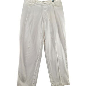 Lee Khakis Womens Pants Beige Size 16-18 Button Zip Close Pockets